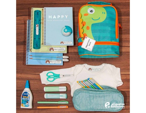 Kit Berçário com tema colorido